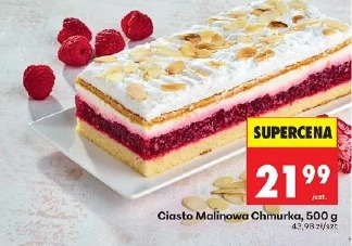 Ciasto Malinowa Chmurka