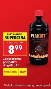 Zagęszczona podpałka do grilla Flambit, 1 l