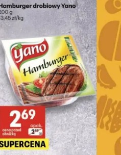 Hamburger drobiowy Yano