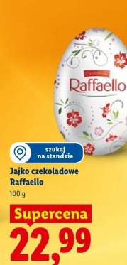Jajko czekoladowe Raffaello