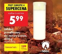 Wkład parafinowy do zniczy Lumia
