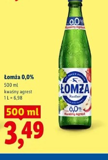 Łomża 0,0% kwaśny agrest