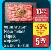 Mięso mielone z łopatki wieprzowej