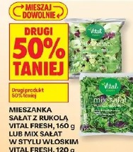 Mieszanka sałat z rukolą Vital Fresh lub mix sałat w stylu włoskim Vital Fresh