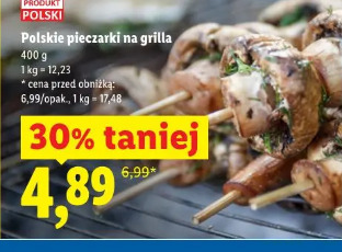 Polskie pieczarki na grilla