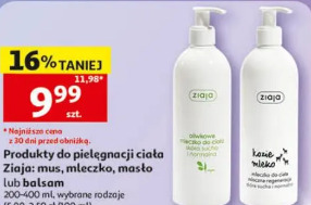 Produkty do pielęgnacji ciała Ziaja mus mleczko masło lub balsam