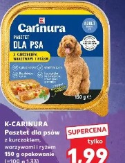 K-Carinura Pasztet dla psów z kurczakiem, warzywami i ryżem