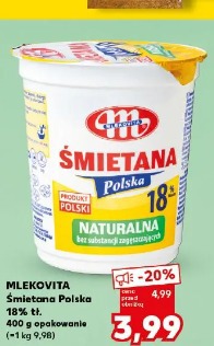 Mlekovita Śmietana Polska 18%