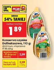 Konserwa szynka Delikatesowa
