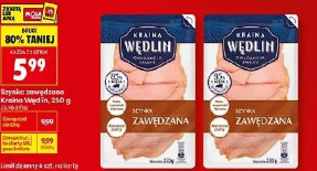 Szynka zawędzana Kraina Wędlin