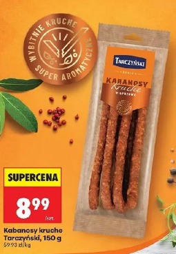 Kabanosy kruche Tarczyński