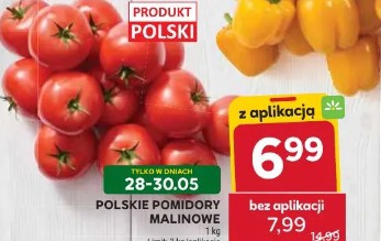 Polskie pomidory malinowe 