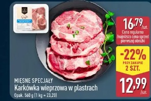 Mięsne Specjały Karkówka wieprzowa w plastrach
