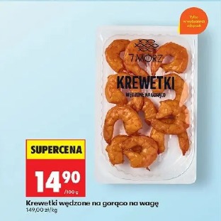 Krewetki wędzone na gorąco 7 mórz