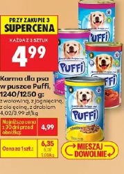 Karma dla psa w puszce Puffi, 1240/1250 g