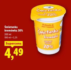 Śmietanka kremówka 30%