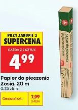 Papier do pieczenia Zosia