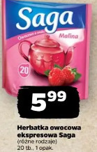 Herbatka owocowa ekspresowa Saga