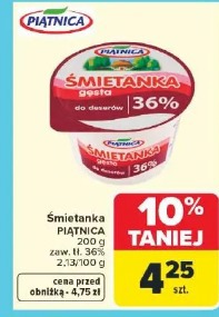 Śmietanka PIĄTNICA