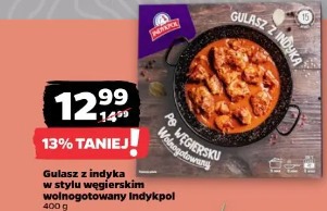 Gulasz z indyka w stylu węgierskim wolnogotowany Indykpol