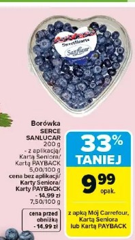 Borówka SERCE SANLUCAR