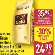 Woseba Kawa mielona Mocca Fix Gold