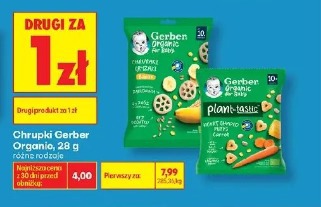 Chrupki Gerber Organic