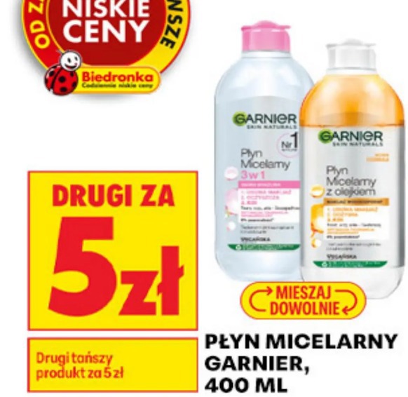 Płyn micelarny Garnier