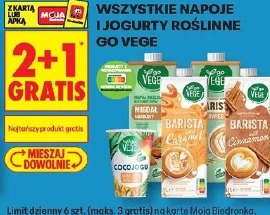 Wszystkie napoje i jogurty roślinne Go Vege