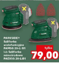 PARKSIDE Szlifierka wielofunkcyjna PAMSG 20-Li B1 lub Szlifierka mimośrodowa PEXS 20-LiB1