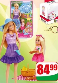 Lalka Barbie piknik