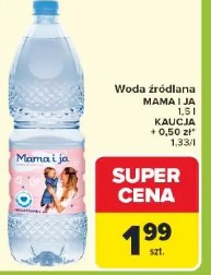 Woda źródlana MAMA I JA 