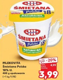 Mlekovita Śmietana Polska 18%
