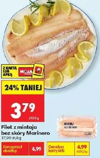 Filet z mintaja bez skóry Marinero