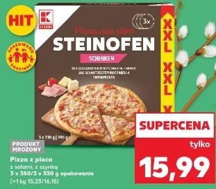 Pizza z pieca z szalami, z szynką K Classic