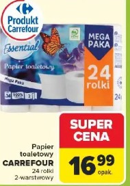 Carrefour papier toaletowy