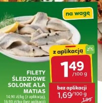 Filety śledziowe solone a'la Matias