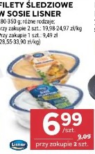 Filety śledziowe w sosie Lisner