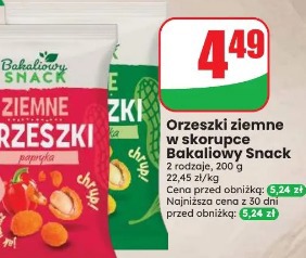 Orzeszki ziemne w skorupce Bakaliowy Snack