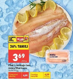Filet z mintaja bez skóry Marinero