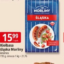 Kiełbasa śląska Morliny Animex