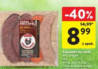 Kaszanki na ruszt Balcerzak mix