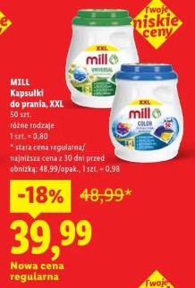 Mill Kapsułki do prania XXL