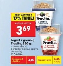 Jogurt z granolą Fruvita