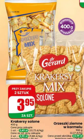 Krakersy solone dr Gerard