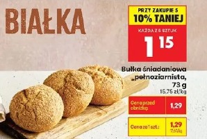 Bułka śniadaniowa półnoziarnista