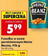 Fasolka w sosie pomidorowym Heinz Beanz