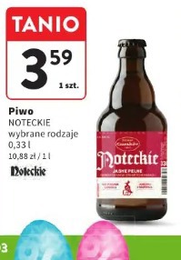 Noteckie Jasne Pełne piwo