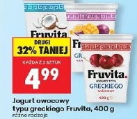 Jogurt owocowy typu greckiego Fruvita