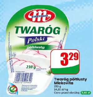 Twaróg półtłusty Mlekovita